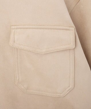 AMERICAN HOLIC スエードライクジャケット Beige