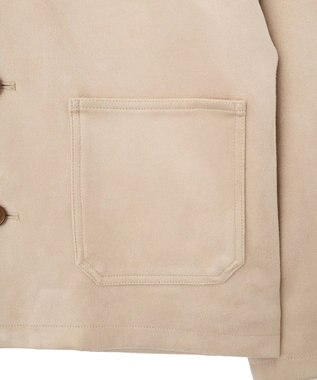 AMERICAN HOLIC スエードライクジャケット Beige