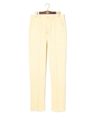 J.PRESS MEN 【ストレッチ】トリコチンストレッチ パンツ イエロー系