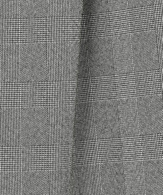 23区GOLF 【23Fondation/WOMEN】グレンチェック柄 テーパードパンツ ブラック系3