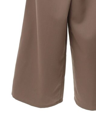 Green Parks ・ＥＬＥＮＣＡＲＥ　ＤＵＥ　ペプラムサロペット Dark Beige