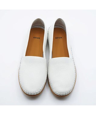 APOM アンライニングモカシン15 ホワイト