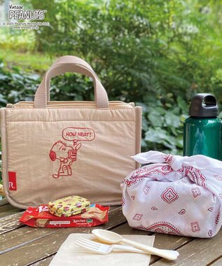 ROOTOTE 8317【スヌーピー:簡易保冷】IP.サーモキーパー.デリ.ピーナッツ-8G 04：ニート