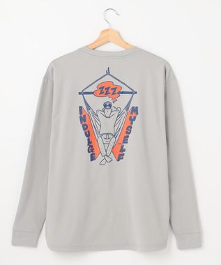 SHARE PARK LADIES 【UNISEX】UVカット アートコラボロングTシャツ〈Hammock〉（S・Mサイズ） グレー