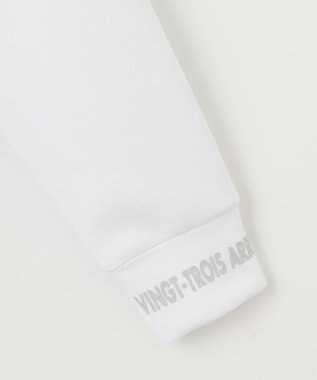 23区GOLF 【MEN】オックスダンボール  プルオーバー ホワイト系