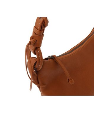 genten 【新色】ムース 2wayショルダー小 キャメル