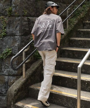 WEGO 【ユニセックス着用ITEM/SMLサイズ展開】ヴィンテージライクグラフィックT（SS） 柄11