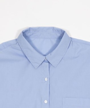 WEGO ボリュームBIGシャツ サックス