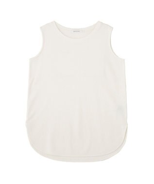 AMERICAN HOLIC ラウンドヘムタンクトップ Off White