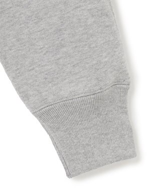 23区 【洗える】オーガニックコットンテリー ジップアップ フーディー ライトグレー系