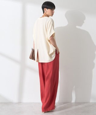 AMERICAN HOLIC ワッフルＡラインプルオーバー Ivory