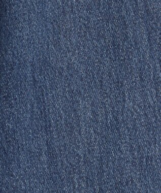 NAVE 【ReNAVE・洗える/軽量】ライトデニム ウエストギャザーパンツ ブルー系