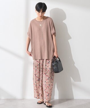 AMERICAN HOLIC ワッフルＡラインプルオーバー Mocha