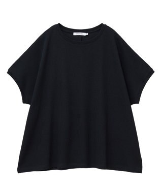 AMERICAN HOLIC ワッフルＡラインプルオーバー Black