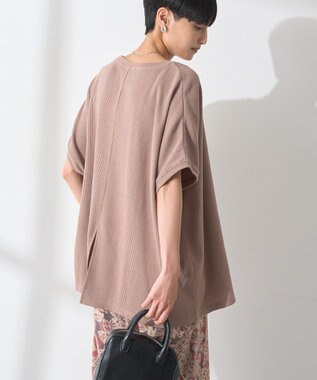 AMERICAN HOLIC ワッフルＡラインプルオーバー Mocha