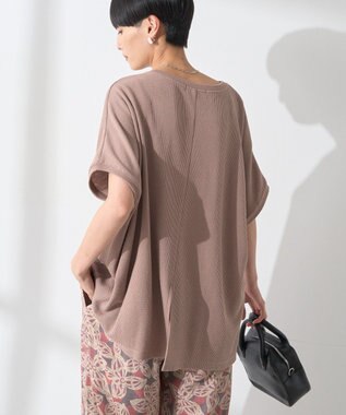 AMERICAN HOLIC ワッフルＡラインプルオーバー Mocha