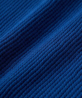 AMERICAN HOLIC ワッフルＡラインプルオーバー Blue