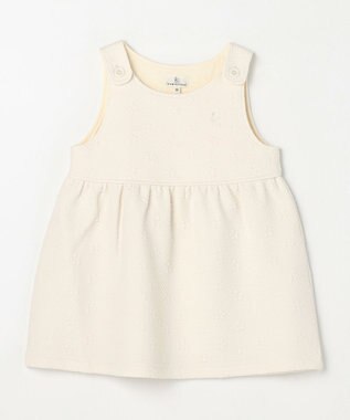 組曲 KIDS 【80-100㎝】フラワーキルトジャンスカ