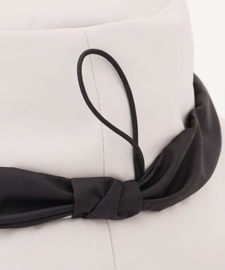 自由区 【撥水・洗える】ワイドブリム ハット ベージュ系