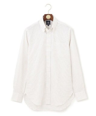 J.PRESS MEN 【PREMIUM PLEATS / 形態安定】ピンオックスタッタソールシャツ / B.D. イエロー系3