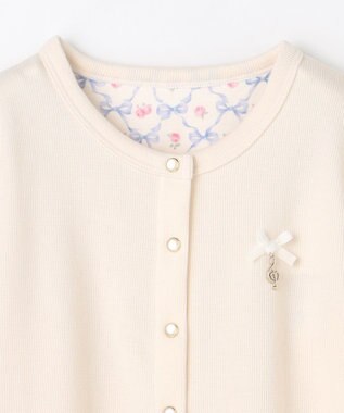 ANY KIDS まいにちスナップカーディガン エクリュ