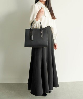 ACE BAGS & LUGGAGE Jewelna Rose メルジュール トートバッグ ミドルサイズ 65601 ジュエルナローズ ブラック