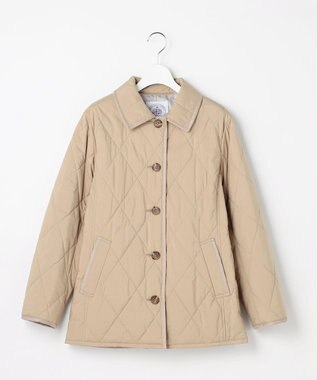 J.PRESS LADIES S 【2way】プレミアムBasic キルティング コート ベージュ系