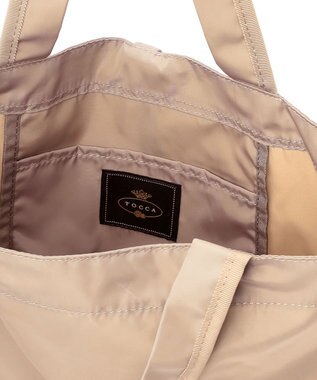 TOCCA SOGNO FUR CHARM TOTE トートバッグ【WEB＆一部店舗限定・A4サイズ対応】 ベージュ系