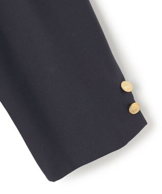 J.PRESS MEN 【AaronChang】【UNISEX】ウールポリエステル トロピカル ブレザー / バギーフィット ネイビー系