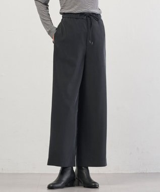 ピーチポプリン ワイド パンツ