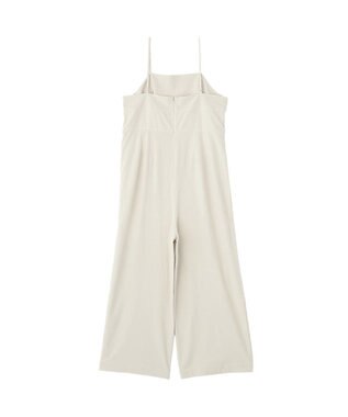 AMERICAN HOLIC 【2点セット】ロングレースジレ+サロペット Off White