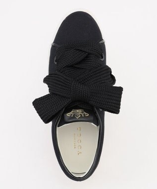 TOCCA BIGRIBBON CANVAS SNEAKERS スニーカー ブラック系