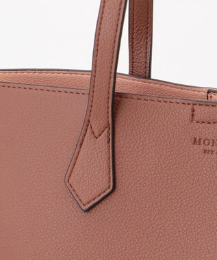 LA BAGAGERIE 【MONICA】バイカラーA4トート チョコ