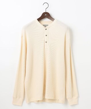 JOSEPH ABBOUD MOUNTAIN 【SPACE／UNISEX】OGコットンワッフル カットソー