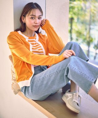 ANY 7daysデイリーワイドデニム ブリーチ