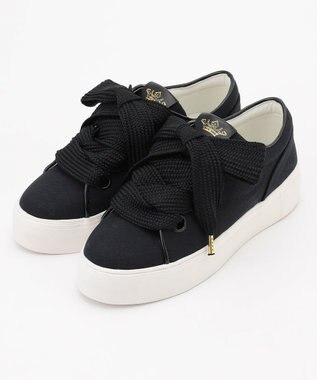 TOCCA BIGRIBBON CANVAS SNEAKERS スニーカー ブラック系