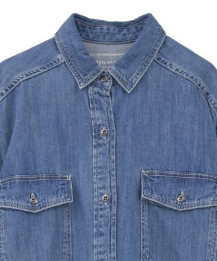 AMERICAN HOLIC デニムシャツワンピース Indigo