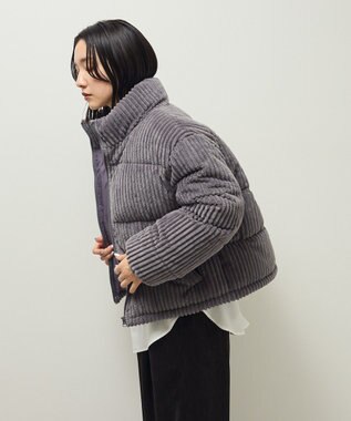 Green Parks ・ｓｗｉｎｇ　ｂｙ　ワイドコールスタンドブルゾン Charcoal Gray