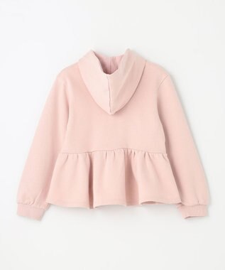 組曲 KIDS 【110-140㎝】バックフリル パーカー ピンク系
