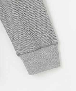 JOSEPH ABBOUD MOUNTAIN 【SPACE／UNISEX】OGコットンワッフル カットソー ライトグレー系