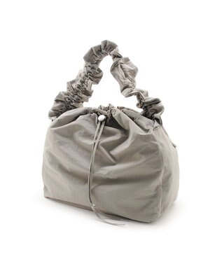 MioFIRANO DRAPE C001 ハンドバッグ 2WAY はっ水 LIGHT GRAY