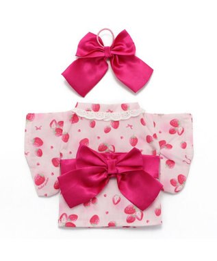 Mother garden プチマスコット Ｓサイズ 用 着せ替えお洋服 《 ユニコーン浴衣 / 野いちご浴衣 》 単品 野いちご