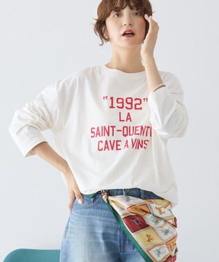 AMERICAN HOLIC カレッジロゴロングTシャツ