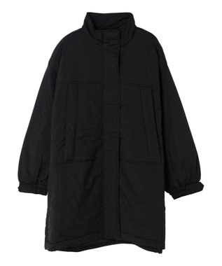 earth music&ecology モンスターコート Black