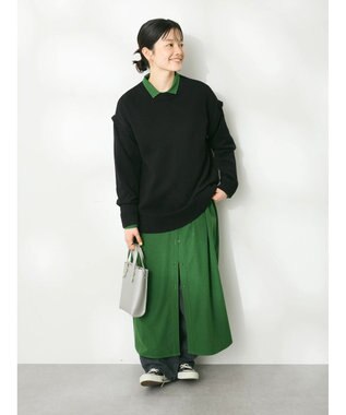 CRAFT STANDARD BOUTIQUE デニムカーブパンツ Black