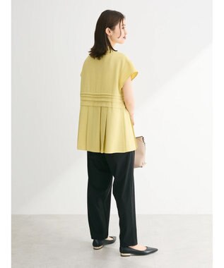 Green Parks プリーツヘムタックチュニック Yellow