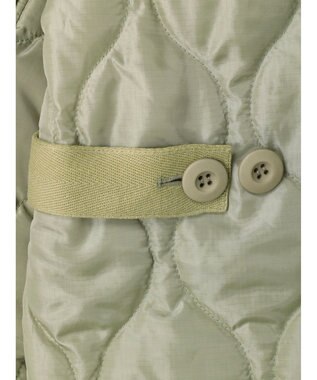 earth music&ecology キルティングハーフブルゾン Khaki