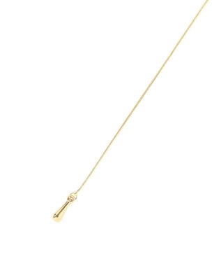YECCA VECCA ウェーブメタルコードネックレス Gold