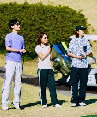 PW CIRCULUS 【UV遮蔽率99.5%  UVカット/速乾/ストレッチ】【MEN】アニマルドットポケットモックT ゴルフ ブラック系5