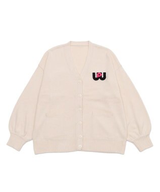 WEGO 【SCHOOLITEM】ワールドペガサスコラボカーディガン オフホワイト